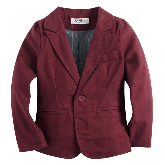 new arrival knitted cotton 100 toddler BOY blazer BB161104A wine red