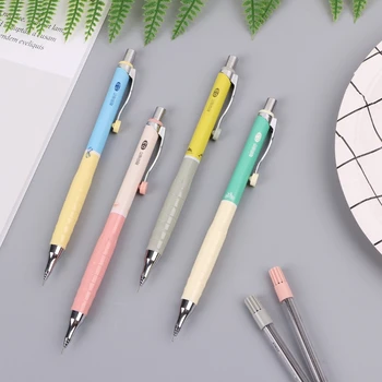 

New 1set 0.3mm Mechanical Pencil Automatic Pencil For Writting Kawaii Stationery