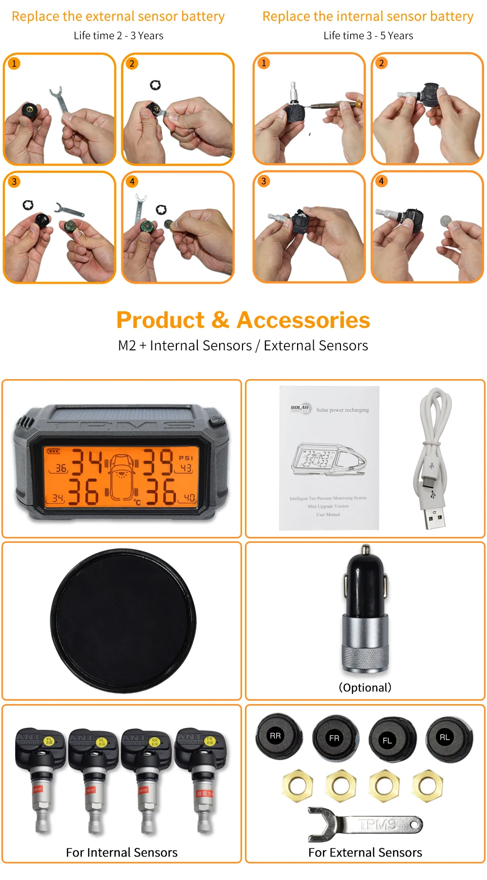 pressure sensor tire