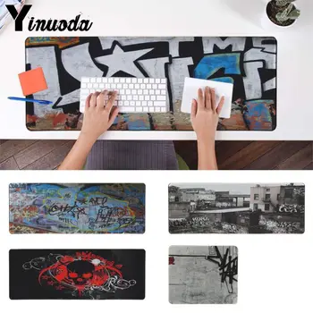 

Yinuoda My Favorite Art graffiti Gamer Speed Mice Retail Small Rubber Mousepad Free Shipping Large Mouse Pad Keyboards Mat