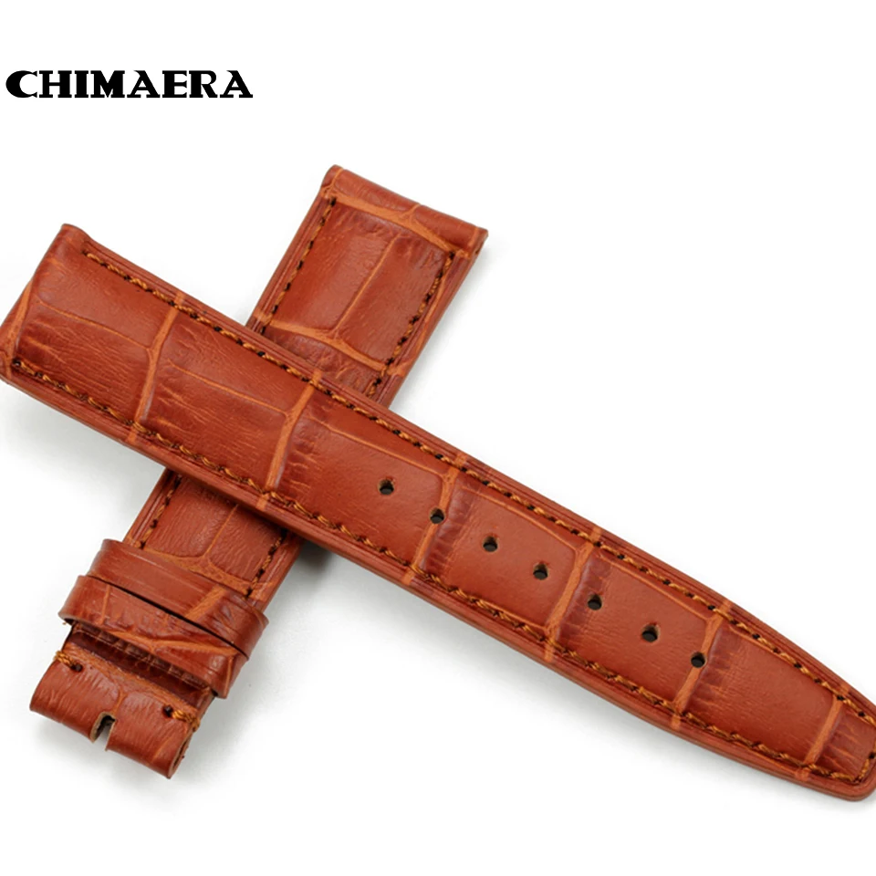 Ремешок для часов CHIMAERA из натуральной кожи ручной работы 20 мм 21 22 мм|bracelet model|bracelet