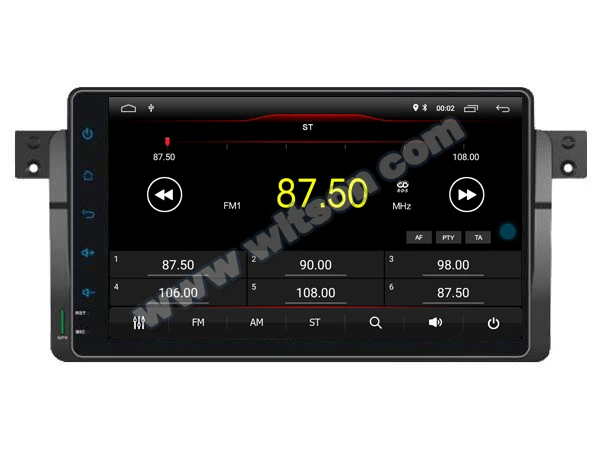 WITSON Android 9,1 автоматический dvd GPS для BMW E46 сенсорный экран автомобильный dvd аудио система Зеркало Ссылка/DAB/OBD/TPMS/DVR/Wifi/4G поддержка