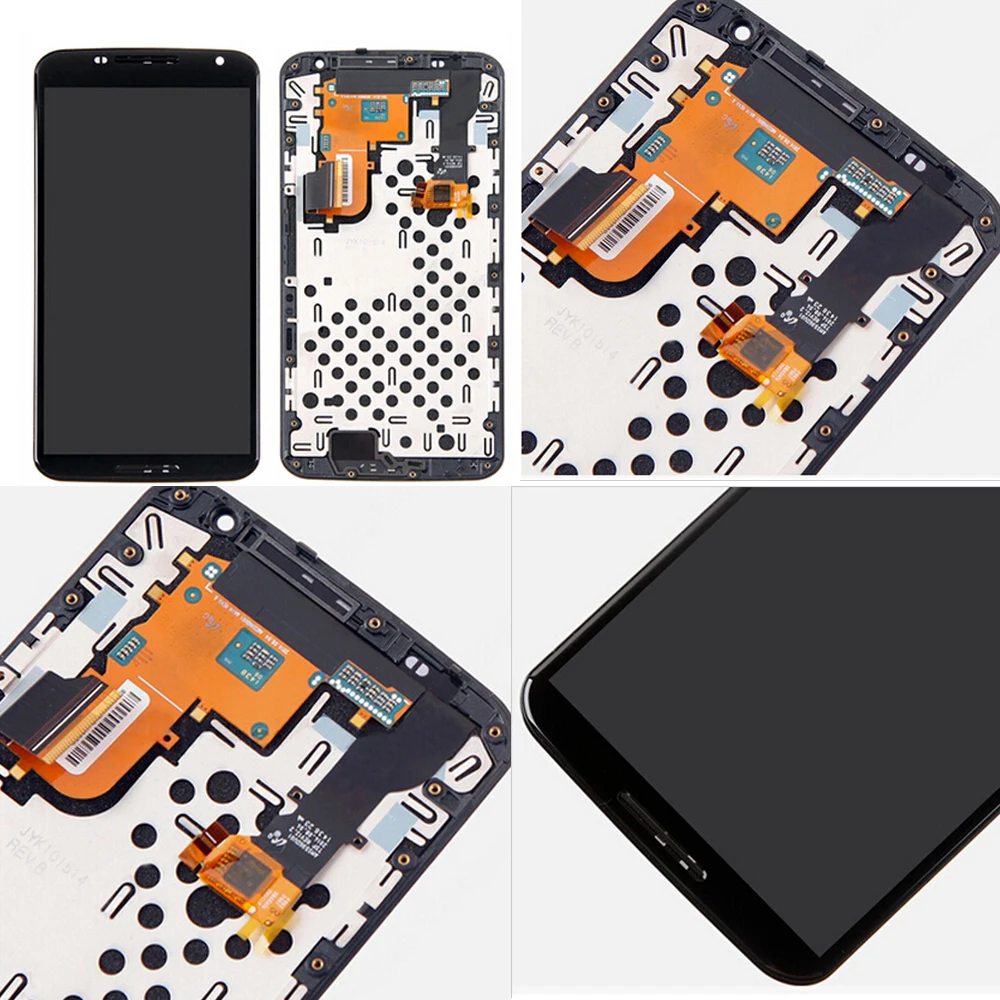 

LCD Touch Holder Back Frame Bezel Housing Faceplate FOR Motorola Droid Turbo XT1254 XT1255