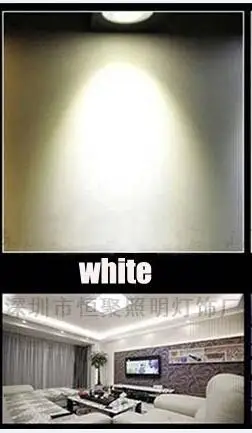 Диммируемый 110 В/220 В белый 4000 к 3 Вт-30 Вт cob светодиодный светильник Встраиваемый светодиодный точечный потолочный светильник светодиодный Светодиодный светильник для ванной комнаты/дома ip65 - Испускаемый цвет: pure white 4000k