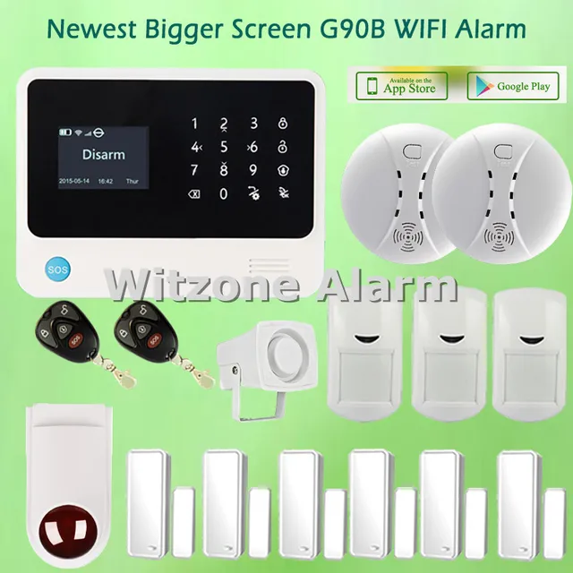 Android ios app telecomando senza fili wifi gsm antifurto casa ... Doccia idromassaggio bagno turco