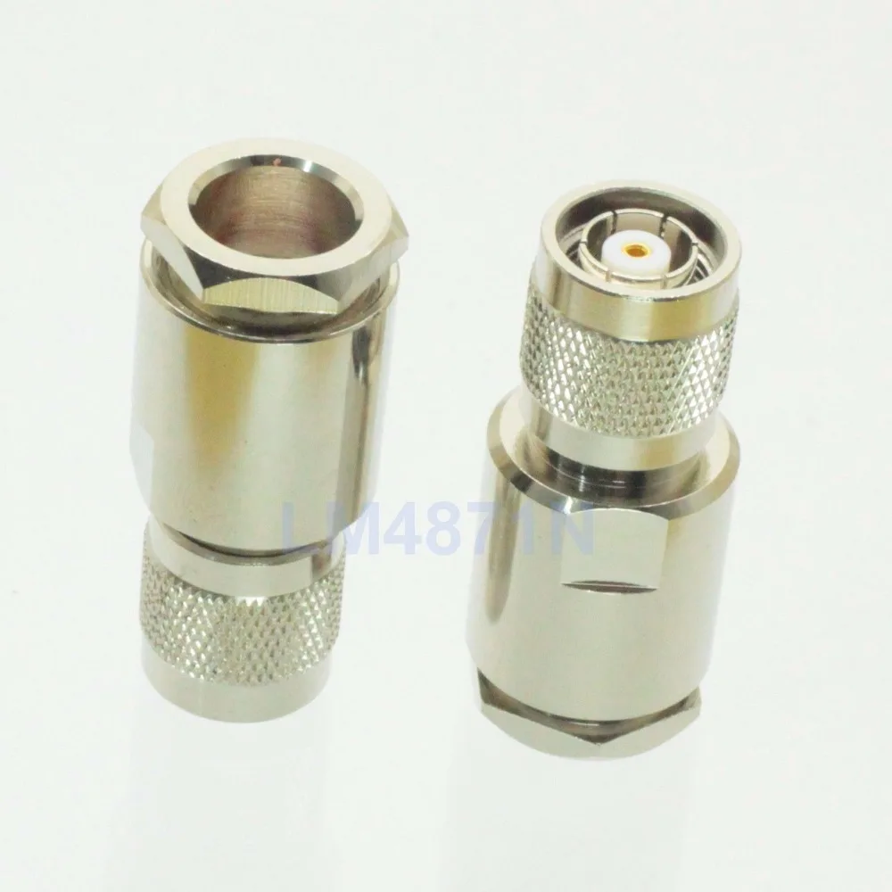 

RP-TNC male plug clamp RG8 RG165 RG213 LMR400 RF Cable RF connector