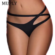 Новые пикантные женские трусики нижнее белье черного цвета Calcinha размера плюс сексуальные трусики женские Сатиновые стринги и g-стринги M L XL 3XL трусики