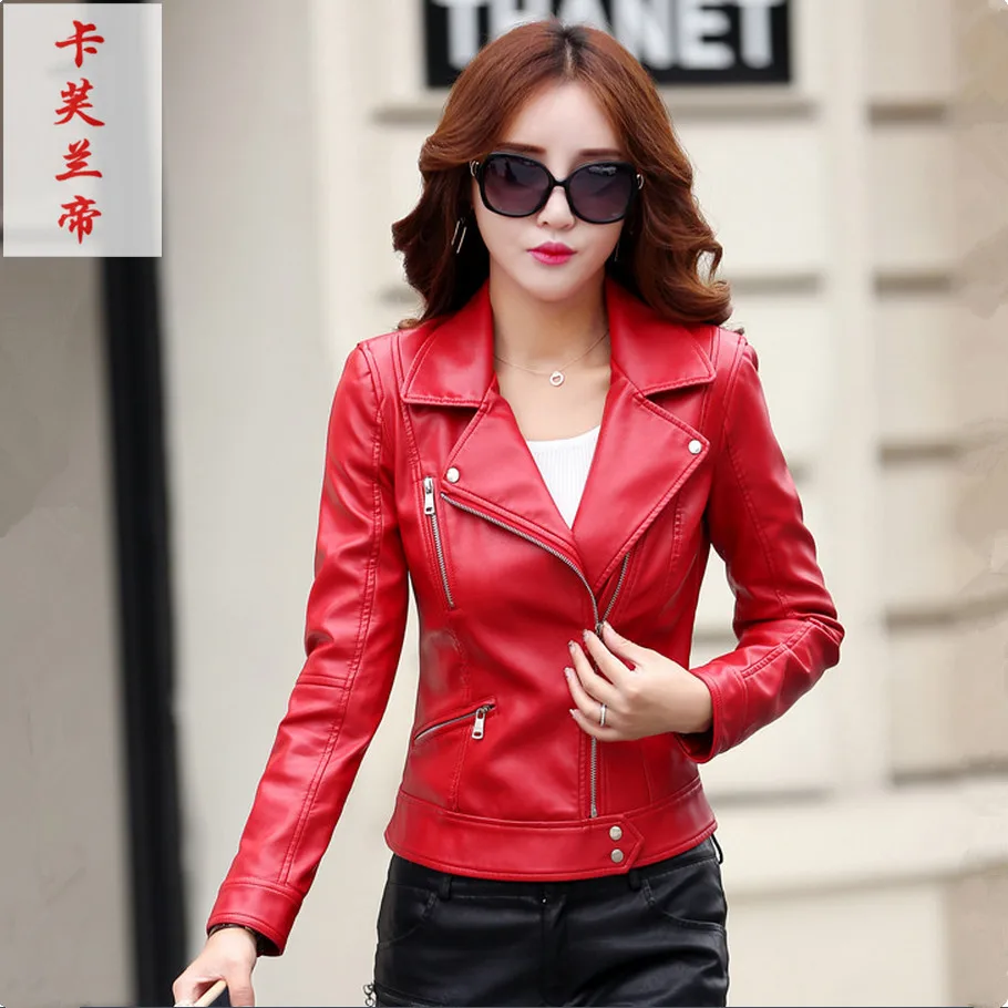 Women In Red Leather