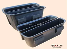 4pcs Car Armrest Box Door Handle Storage Glove Box Phone Holder Container For Mercedes Benz GL Class X166 2013 2014 Accessories