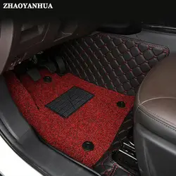 Zhaoyanhua custom fit автомобильные коврики для Skoda Superb Octavia Rapid Yeti Fabia Тюнинг автомобилей вкладыши