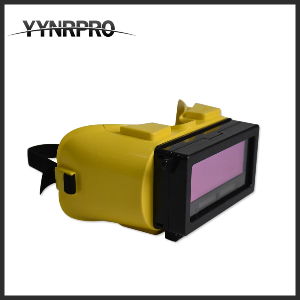 Yynopro новый желтый Электрический маски сварочный объектив для сварочного