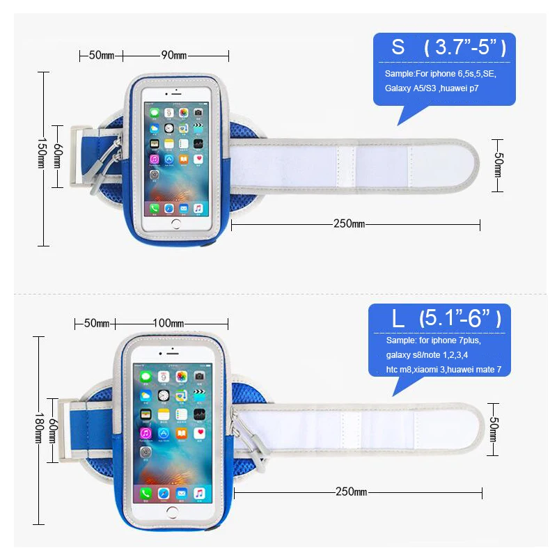 Спортивный чехол на руку для Huawei P20 pro P Smart p10 lite mate 10 p9 p8 2017 сумка телефона кошелек