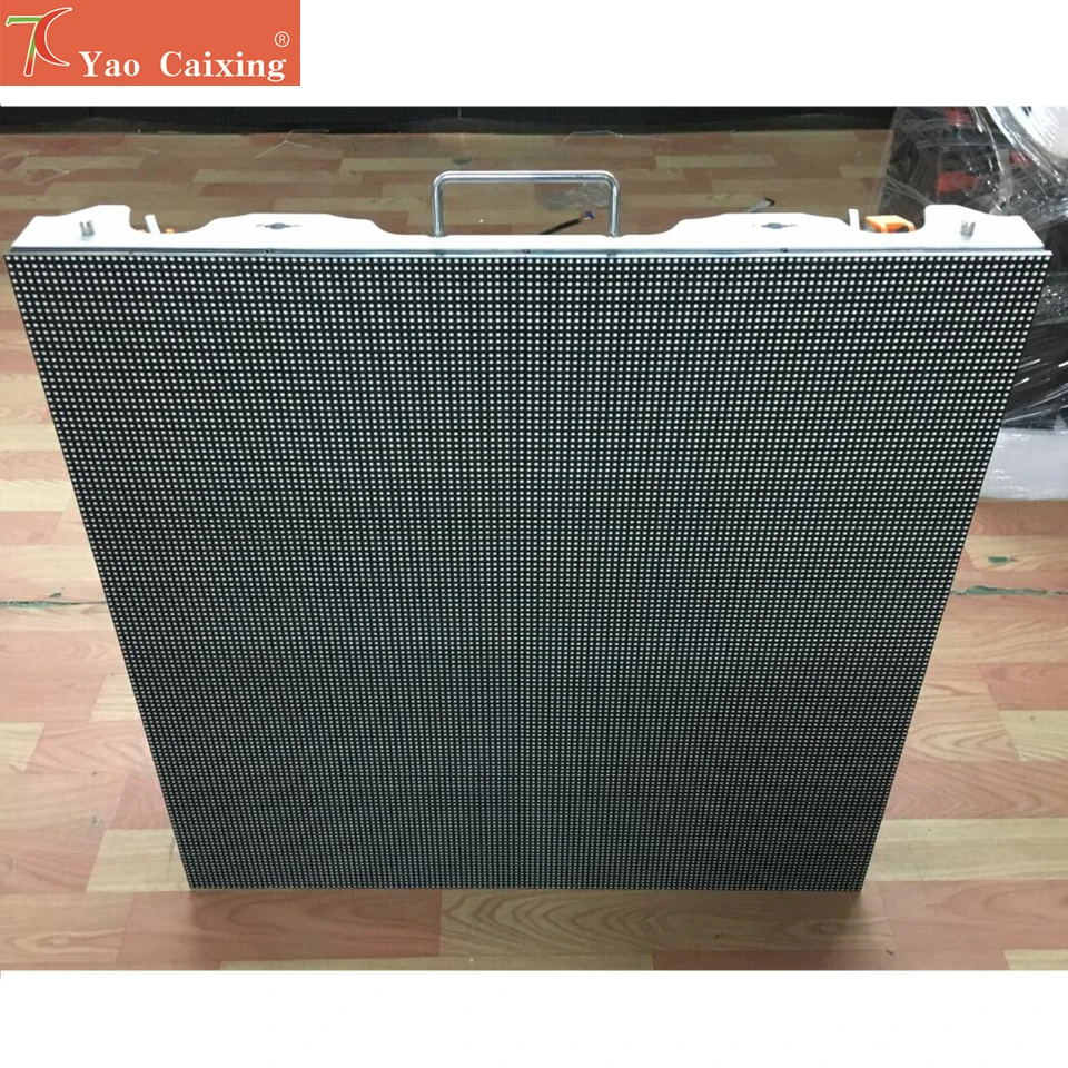 

Outdoor 768x768mm 128*128pixels 3in1 SMD 1/8 scan RGB P6 full color dot matrix LED cabinet screen Advertising media LED Display