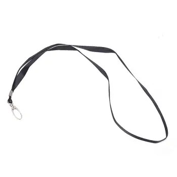 

2 Pcs Black Nylon String Cord Keys Holding Lanyard 16.5" Length