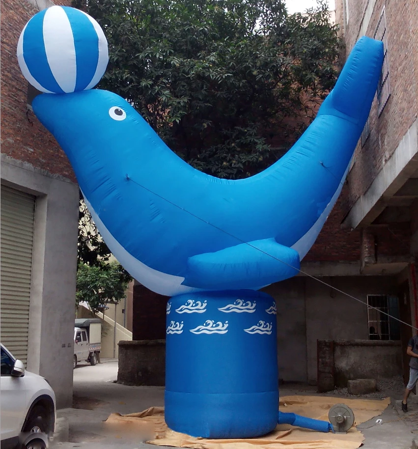 Cool Advertising Inflatable Dolphin for Marine Museum Event or Promotion