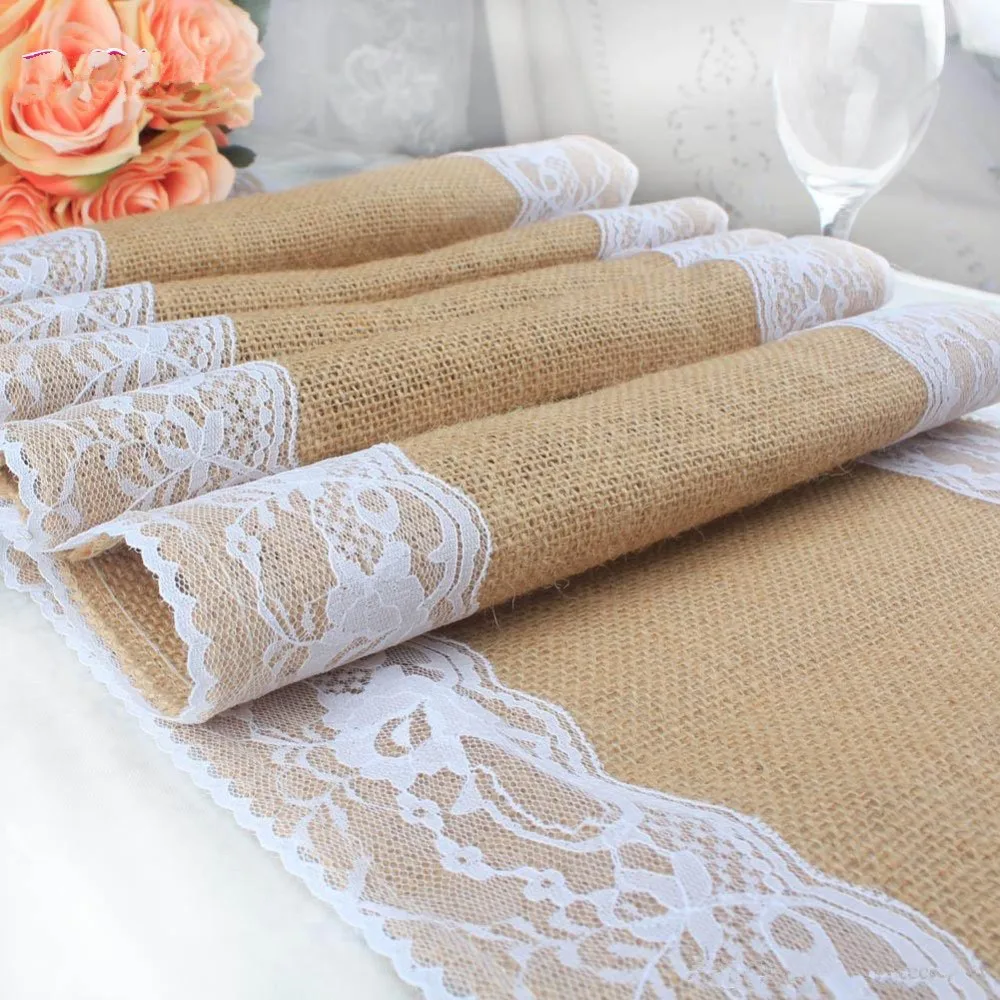 ural%20Burlap%20Table%20Runner%20Hessian%20Vintage%20Tablecloth%20Cover%20with%20Jutedding%20Party%20Rustic%20Decor