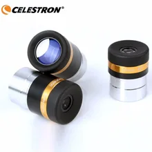 Celestron Асферические окуляра телескоп HD Широкий формат 62 градусов объектив 4/10/Гавайская гитара 23 мм с полным покрытием для 1,2" Пособия по астрономии телескоп 31,7 мм