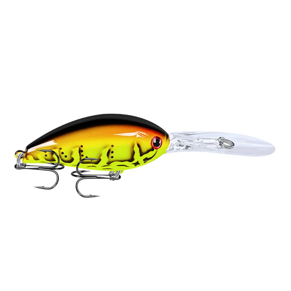 2019 Fishing Lures Plastic Hard Bass Baits  Colors Minnow Lures fishing lure minnow Artificial bait holder swing rubber 40MA6 (10)