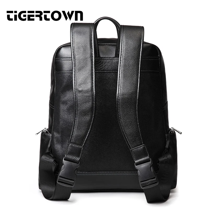 TigerTown 2020 новый модный мужской рюкзак из натуральной воловьей кожи для ноутбука