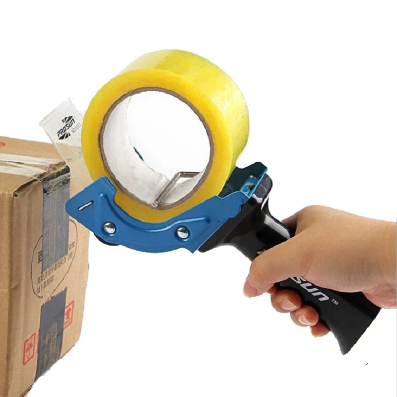 Packing Tape Dispenser Easy-Mount Tape Gun Packaging Sealing Cutter Handheld 2pc Packing Tape Dispenser Easy-Mount Tape Gun Packaging Sealing Cutter Handheld 2pc