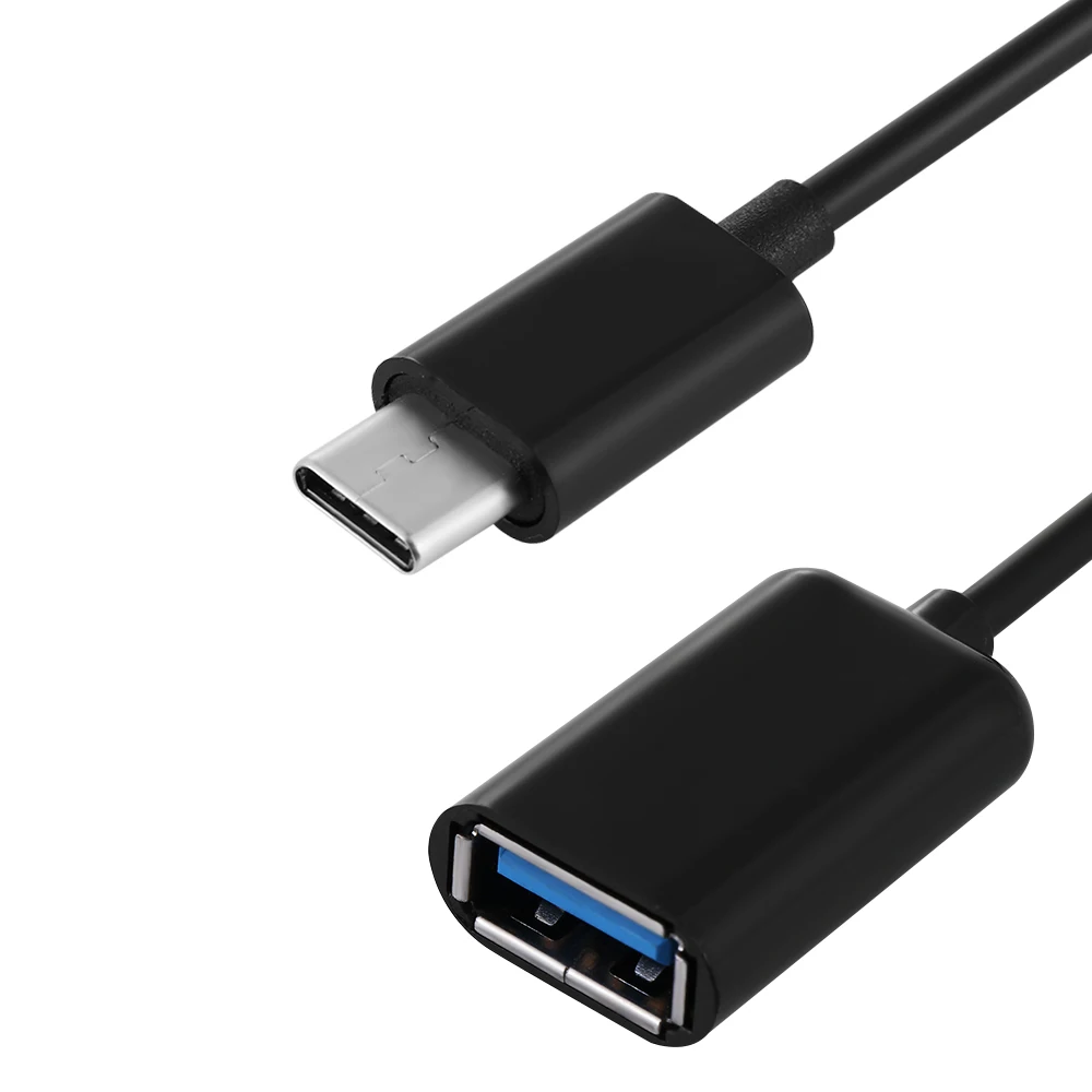 

High Quality Type-C OTG Adapter Cable USB 3.1 Type C Male To USB 3.0 A Female OTG Data Cord Adapter 16.5cm
