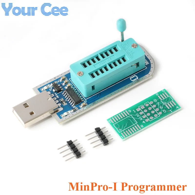 

MinPro I Programmer 24 25 Burner High Speed Programmer USB Motherboard Routing LCD Flash 24 EEPROM 25 SPI PLASH Chip