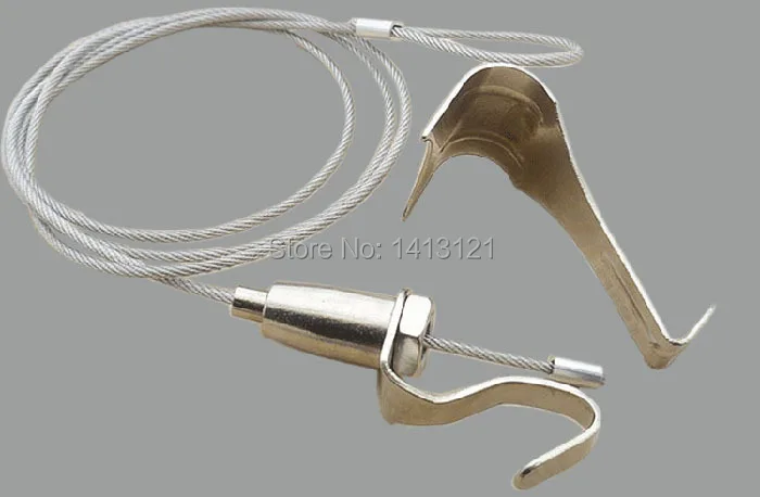 Ochoos Hanging Picture Hook Stainless Steel Wire Track Roller Mirror Art Exhibition Display Part Painting Device DIY Tool Ochoos Hanging Picture Hook Stainless Steel Wire Track Roller Mirror Art Exhibition Display Part Painting Device DIY Tool