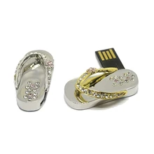 Waterproof Pendrives Jewelry Pendrive 512 GB Usb Flash Drive 1TB 2TB Shoe 8gb 16gb 32gb 64GB Diamond Pen Drive Memory Stick 2.0