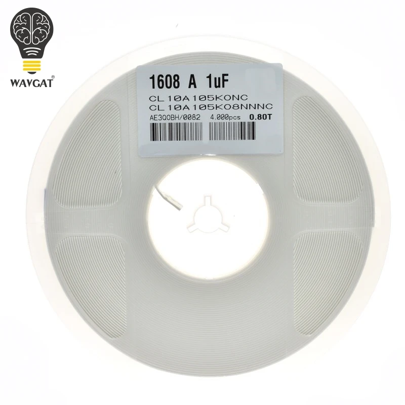 100 шт 1nF 10nF 100nF 0,1 мкФ 1 мкФ 10 мкФ 0603 X7R ошибка 10% SMD пленка толщиной чип Многослойные Керамика конденсатор 102 103 104 105 106