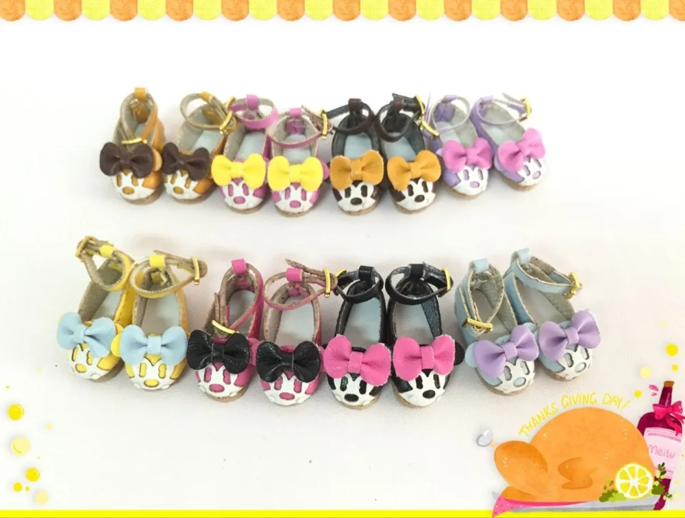Кукольная обувь 2 8 см кожаная для blyth Azone и т. д.|doll wool|shoes for table tennisdoll high heel shoes |