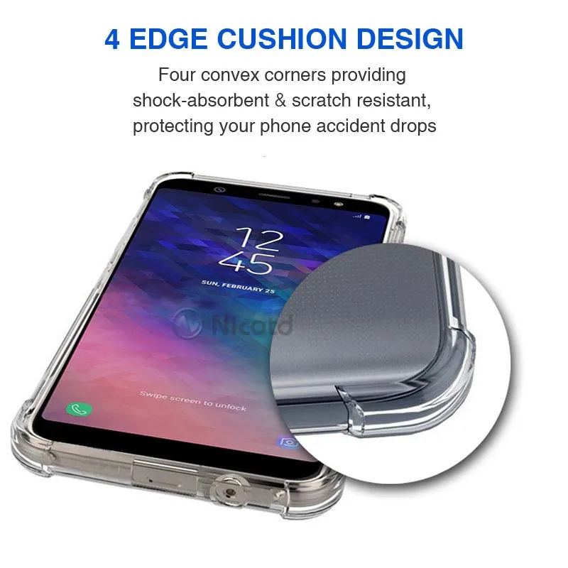 Ultra Thin Clear Silicone TPU Soft Case - Durable Back Cover for Samsung Galaxy A Series