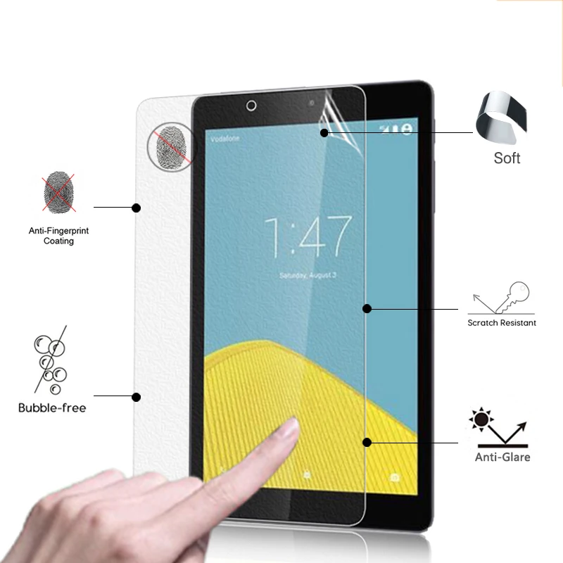 Premium Anti Glare Screen Protective Matte Film For Vodafone Tab speed