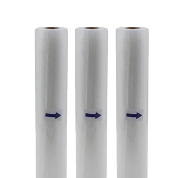 

3 Roll/Lot Vacuum bags Vacuum food packaging bags Vacuum Sealer bags forvacuum packer Vacuum bags 15M