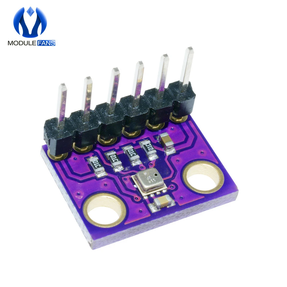 

WS16 BME280 I2C/SPI High Precision Atmospheric 3.3V Digital Temperature Humidity Barometric Pressure Altitude Sensor Module