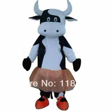 Талисман милый теленок бык; корова костюм талисмана Модный на заказ костюм аниме косплей наборы Маскотте маскарадный костюм карнавальный костюм