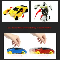 Роботы-трансформеры RC автомобиль модели спортивных автомобилей столкновения деформации классический RC роботы Детские игрушки Детские