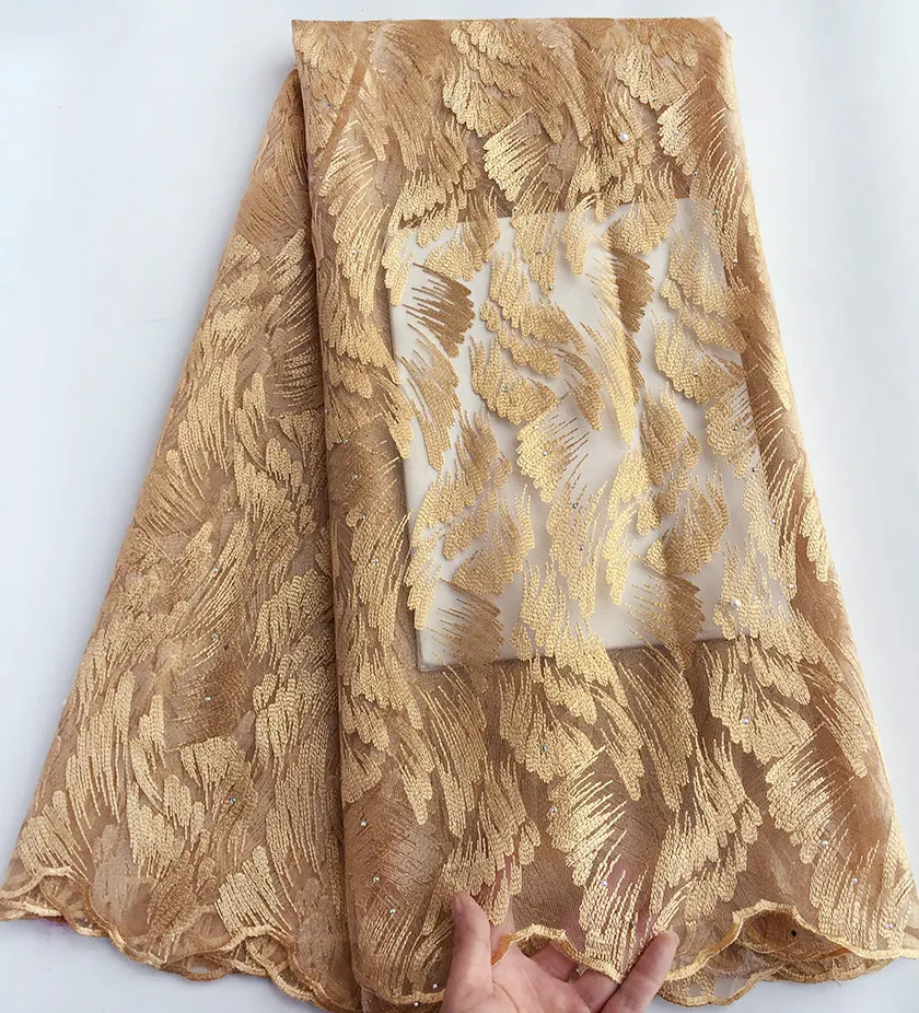 

Clearance African tulle lace french lace fabric high quality 5 yards/PC
