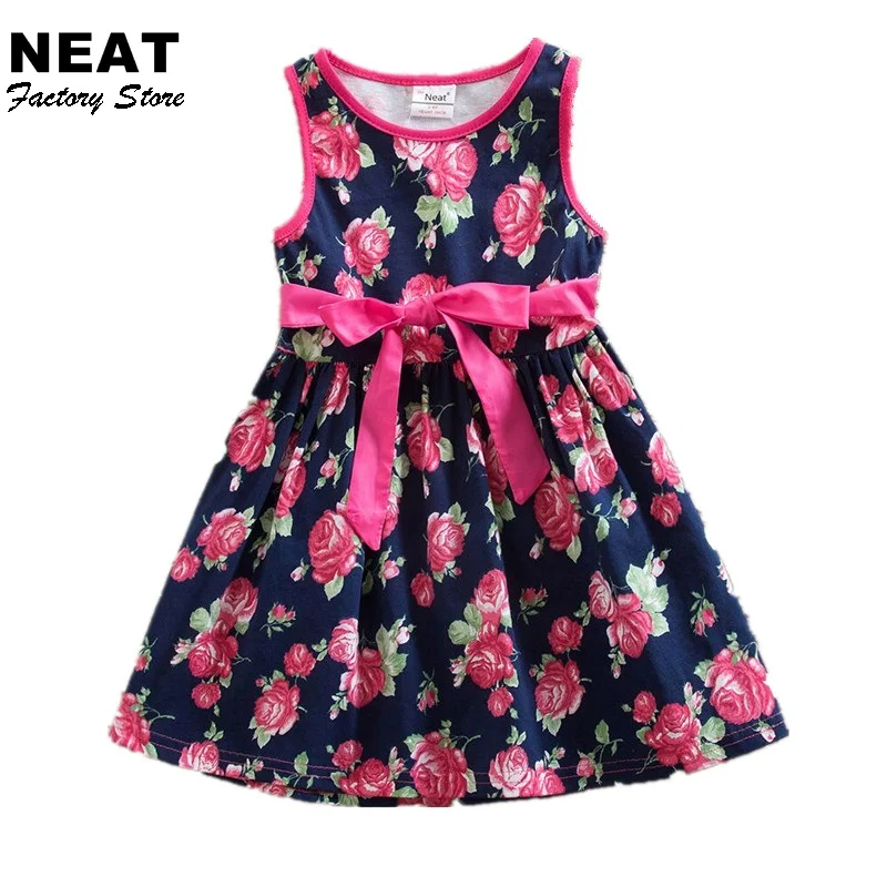 4 8Y 2017 NEAT Kids font b Summer b font font b Dresses b font Baby