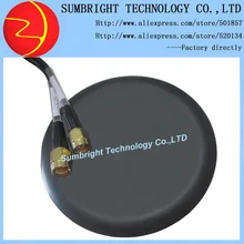 SB-CA200-SMA-5M 40pcs*combine dual band waterproof 2-in-1 active metal screw GPS GSM SMA RG58/U 5M gain high quality car antenna