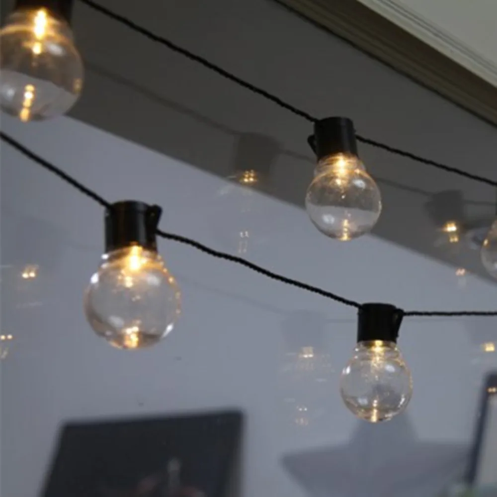 YIYANG 5M 20 Balls LED String Light AC220V Transparent G50 Led Globes Bulb Outdoor Waterproof Backyard Patio Party Events Decor.-in LED String from Lights & Lighting on Aliexpress.com | Alibaba Group
