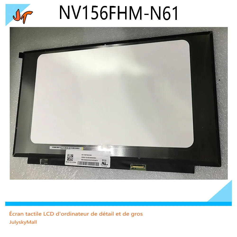 ЖК-экран для ноутбука 72% ips 15 6 дюйма FHD 1920X1080 светодиодный дисплей с узкой рамкой