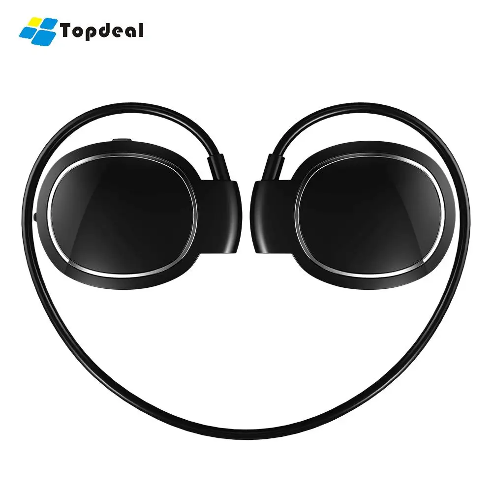 TRANGU Waterproof Ear-hook Bluetooth Headset Stereo Sport Music Wireless Headphone Hands-free w/ Mic 10Hours for Running Gym