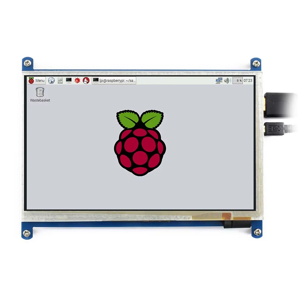 7.0 inch HDMI LCD Capacitive Touch Screen Display Touch Shield For Raspberry Pi 2 Model B (800*480) Banana Pi 
