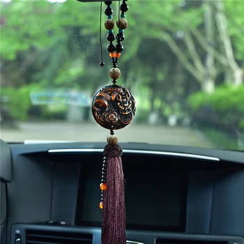 

Car accessories Peach luckly Hanging Decorations Car Rearview Mirror Car-styling Pendant For Opel Honda