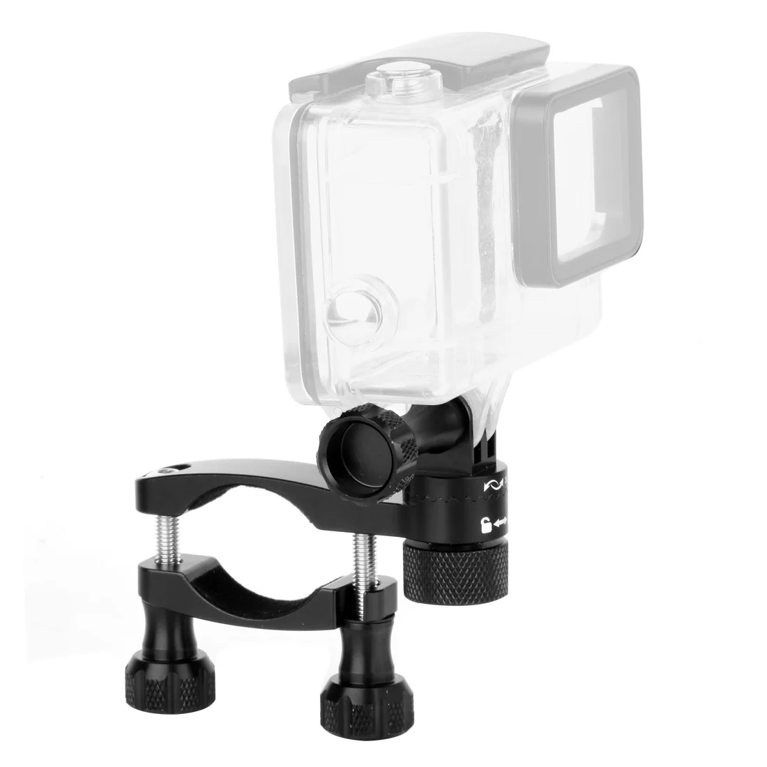 Bicycle Mount Camera Handlebar Clip Holder Bracket for Go pro Hero 7 6 5 4 SJCAM Yi 4K Eken for Go pro Action Camera Accessories