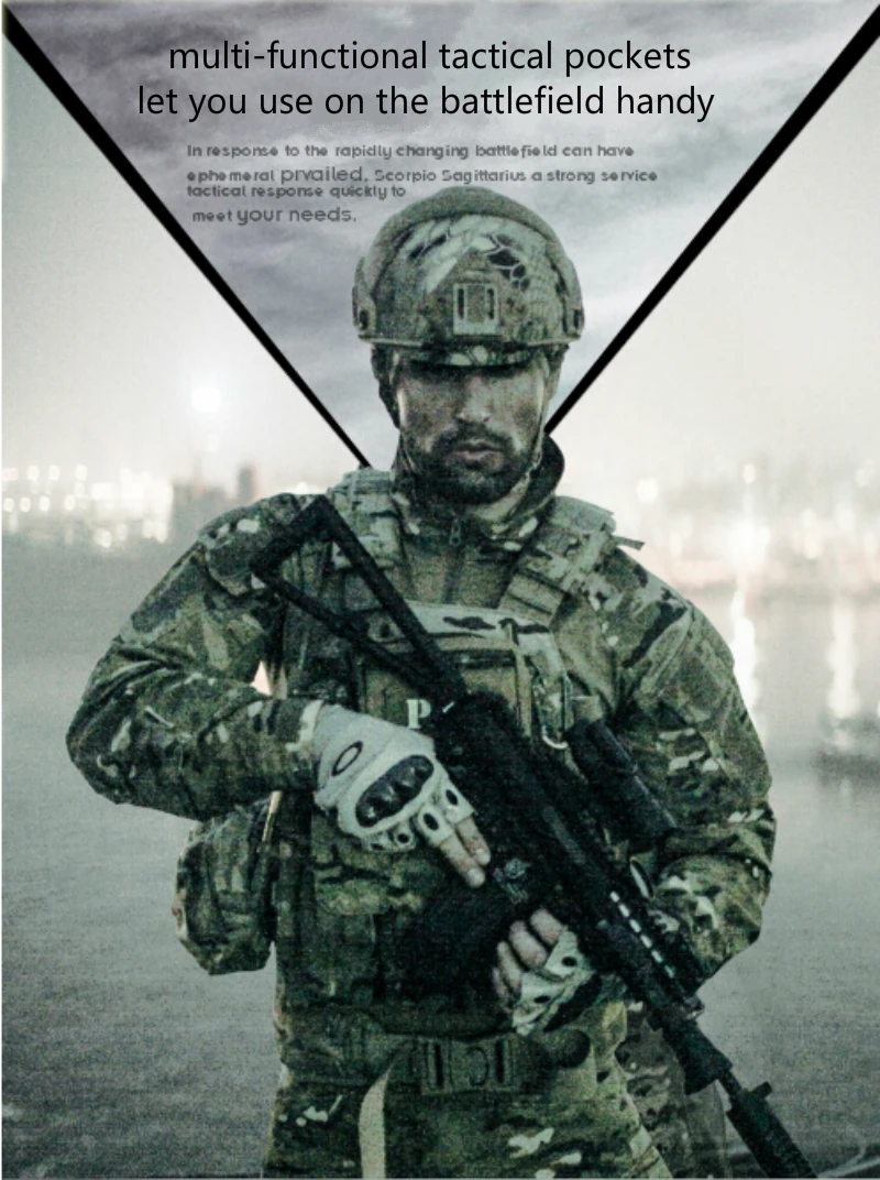 Tactical Trench Jacket Coat (5)