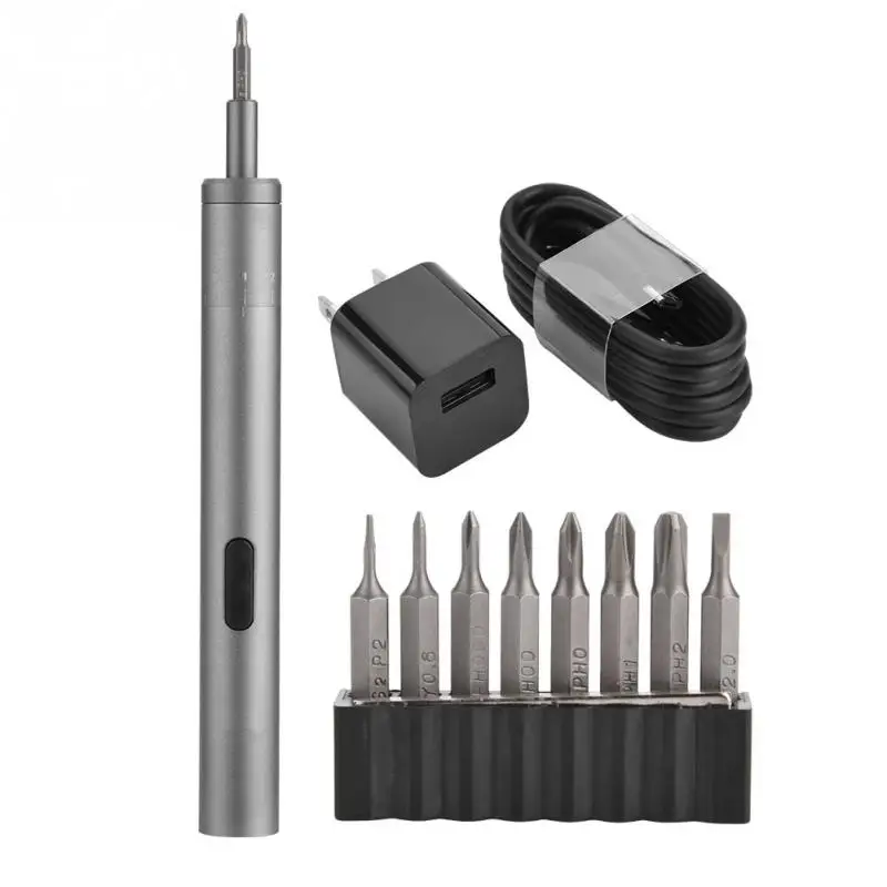 

Straight Shank Wireless Screwdriver Machine Electric Screw Driver Pen Hardware Tool Set