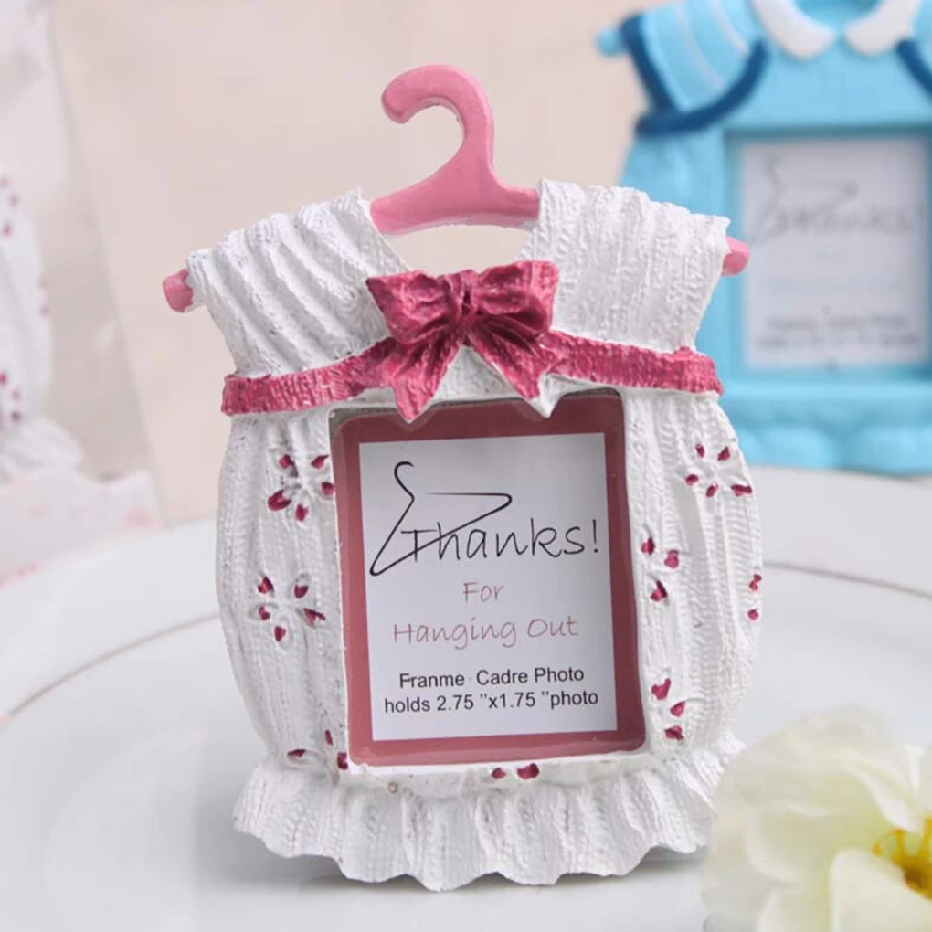 

2018 New Baby Clothes Shape Photo Frame Newborn Baby Photo Frame Perfect Baby Shower Gift