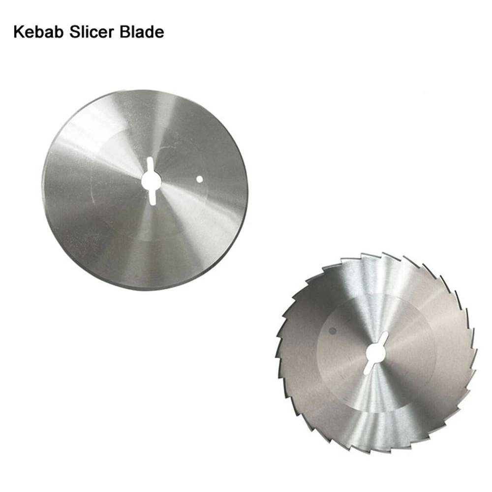 

ITOP High Quality 2pcs/lot Stainless Steel Blade Teeth Round Blade For Kebab Slicer For Shawarma Machine Kitchen Knife