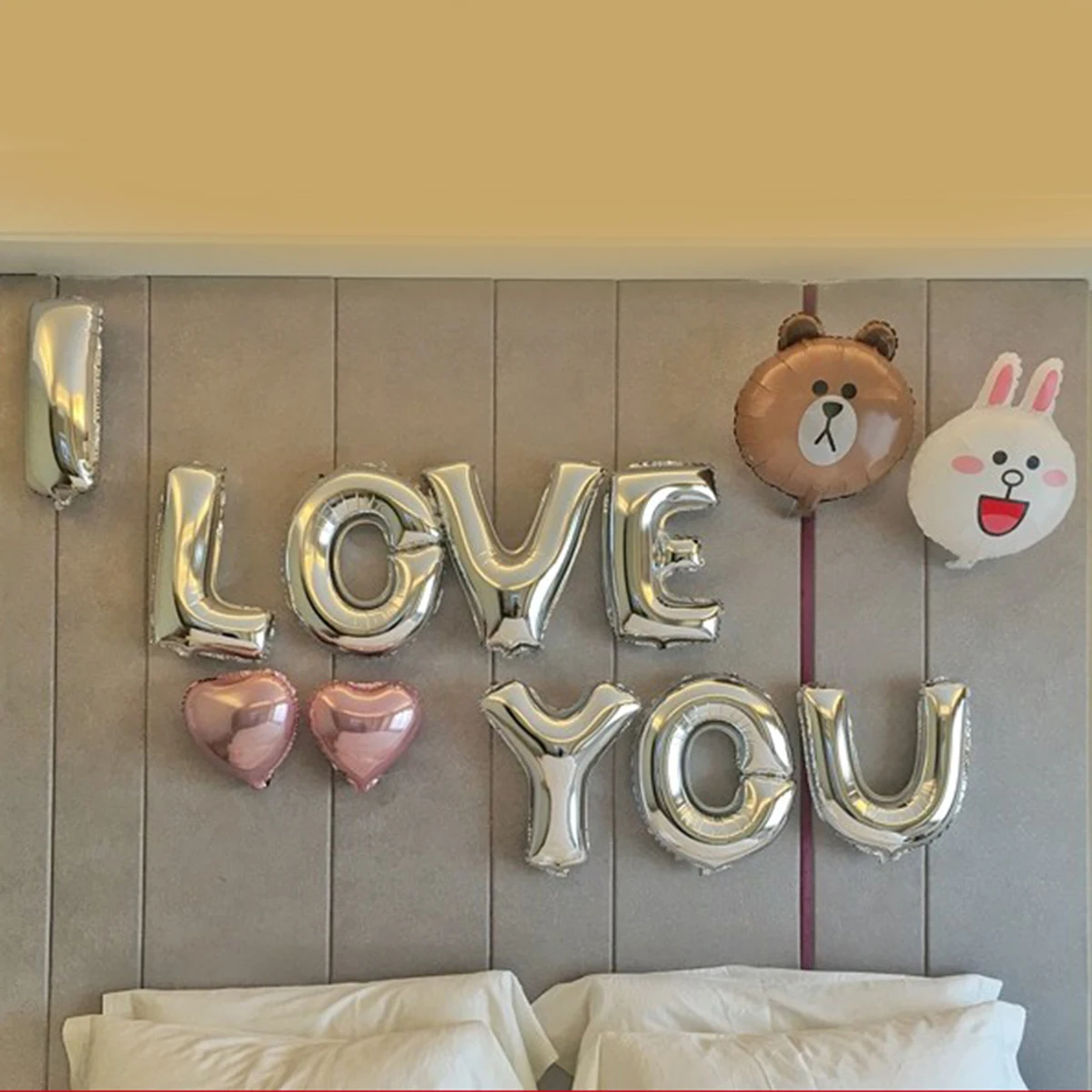 

16-Inch Letter A-Z Shaped Aluminum Foil Balloons Alphabet Balloons For Christmas Wedding Birthday Party Decorations